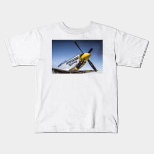 P-51 Mustang photo Kids T-Shirt